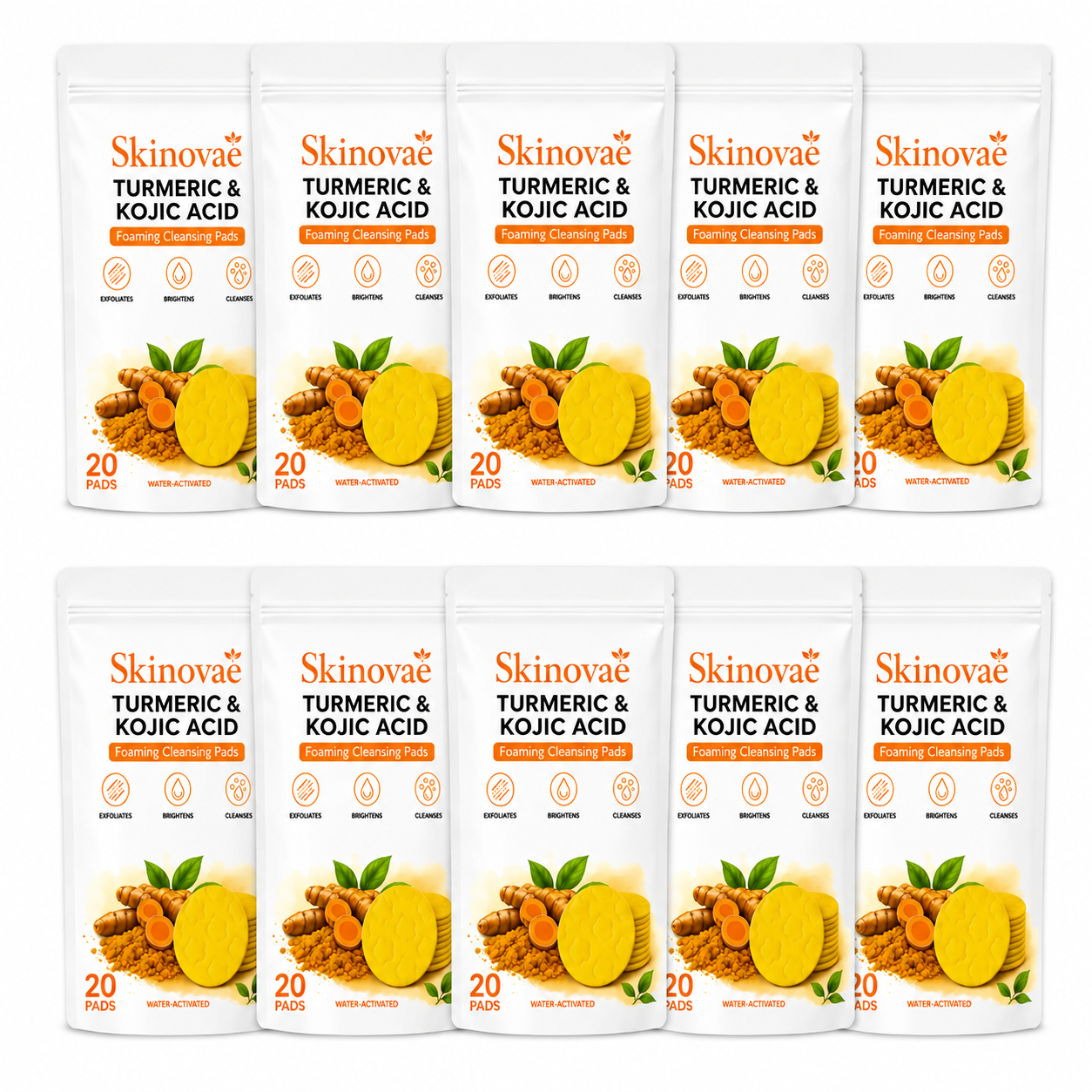 Skinovae Turmeric Kojic Glow Pads