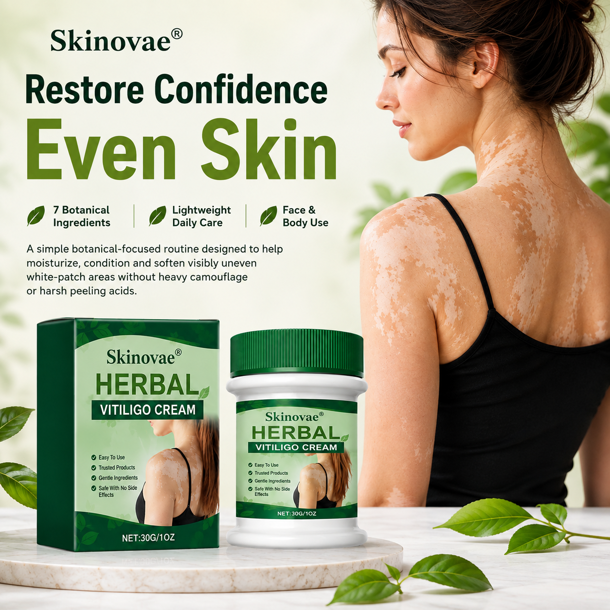 Skinovae® Herbal Vitiligo Cream
