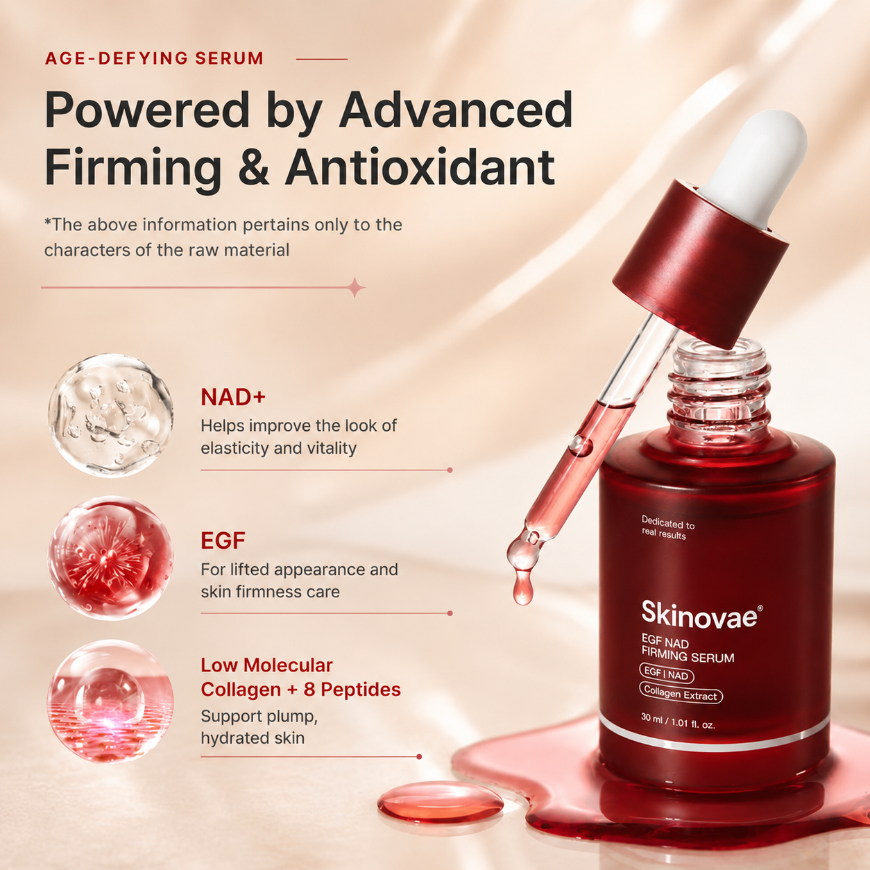 Korean NAD+ EGF Firming Serum