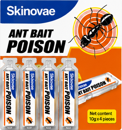 SKINOVAE Ready-to-Use Liquid Ant Bait Stations – Indoor & Outdoor Ant Control