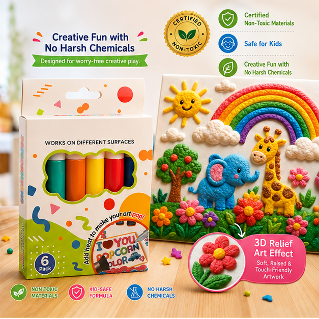 Last Day 50% OFF 🖍️🎁🔮Magic Pen – Draw 3D with one stroke!🎄 DIY Bubble Popcorn Drawing Pens🔥🪄