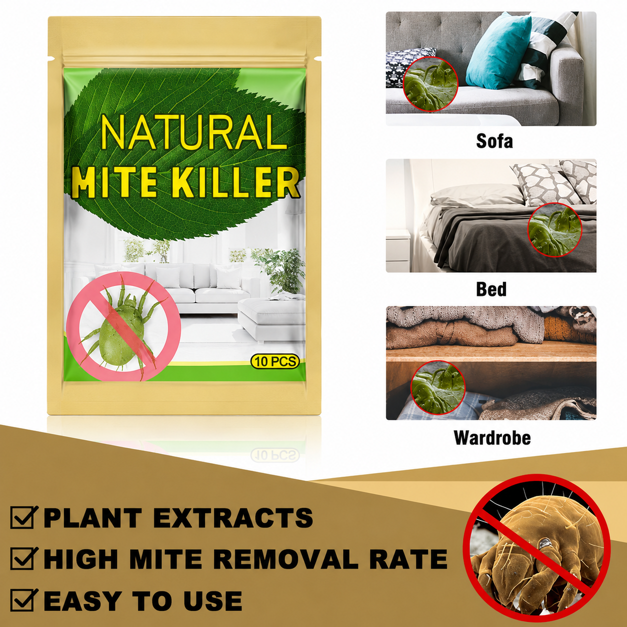 🔥HOT SALE🔥Natural Mite Control Sachet（Quantity- PCS / bag） Regular price$29.98 Sale price$19.99 33.32% OFF