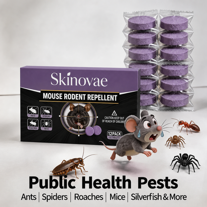 🐭 12-Pack Rodent Repellent Balls, Effective Pest Control Solution
