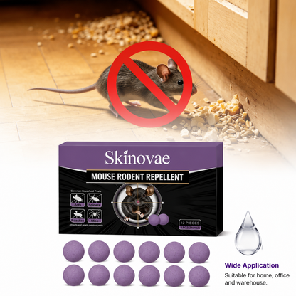 🐭 12-Pack Rodent Repellent Balls, Effective Pest Control Solution