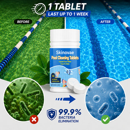 The Next-Gen Pool Purifier is here ✨ 2X Stronger Algae Control, Gentle & Safe for Kids! 👨‍👩‍👧‍👦