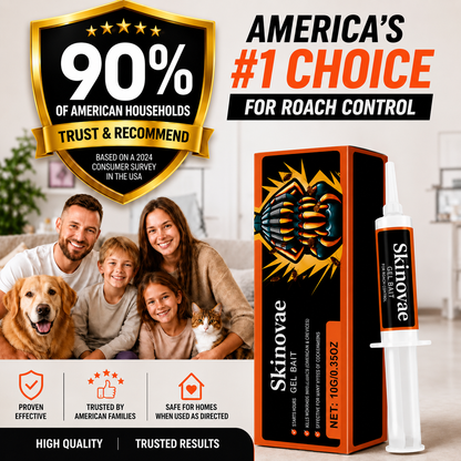 💥2026 Upgraded Formula Professional Cockroach Gel Bait – Eliminates Entire Nest
