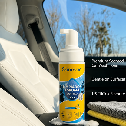🧴4-in-1 Multi-Enzyme Foam Cleaner – Deep Clean Car, Kitchen, Bathroom & Sofa