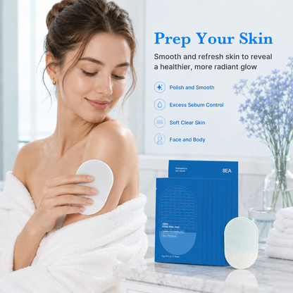 🔥Body Exfoliating Scrub Pads For Bumpy Flaky Skin 8 Pack
