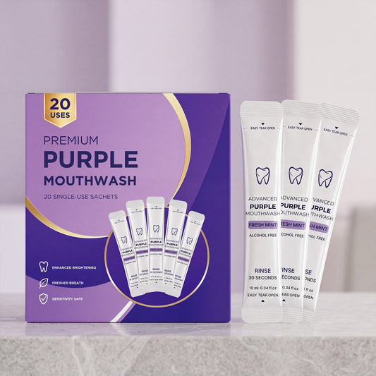 Skinovae Purple Mouthwash - Sachets 20 Pack