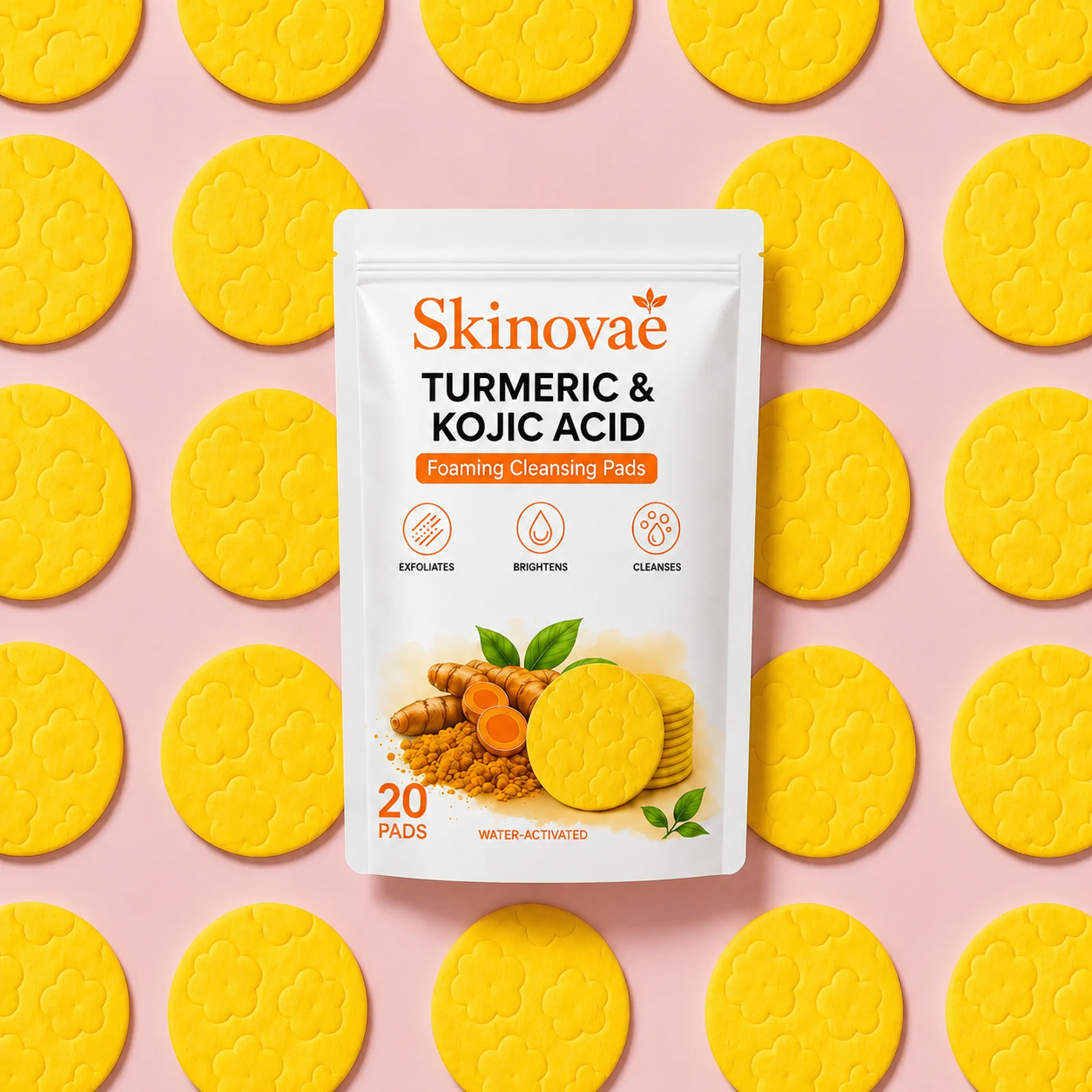 Skinovae Turmeric Kojic Glow Pads