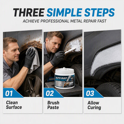 Car Metal Rust Repair Paste – Anti-Rust & Corrosion Protection Cream for Metal Surfaces