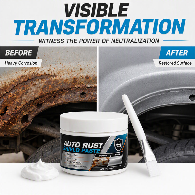 Car Metal Rust Repair Paste – Anti-Rust & Corrosion Protection Cream for Metal Surfaces